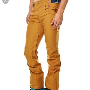 holden camel womens snowboard pants